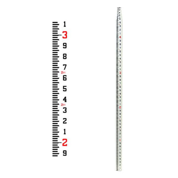 CR 20' Inches Grade Rod