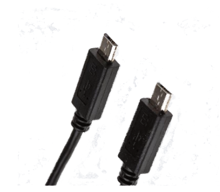 DA1/DA2 USB cable-MicroB to MicroB-1.2 m