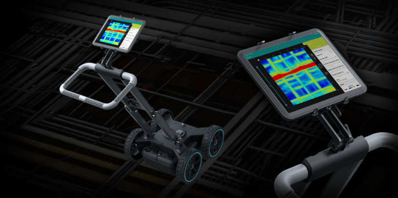 Ground Penetrating Radar - The Proceq GS8000 offers centimeter-level global positioning accuracy