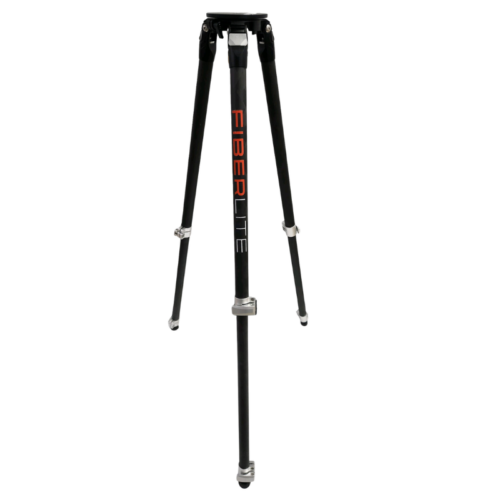 FiberLite laser scanner tripod, full view of all legs with quick-clamps